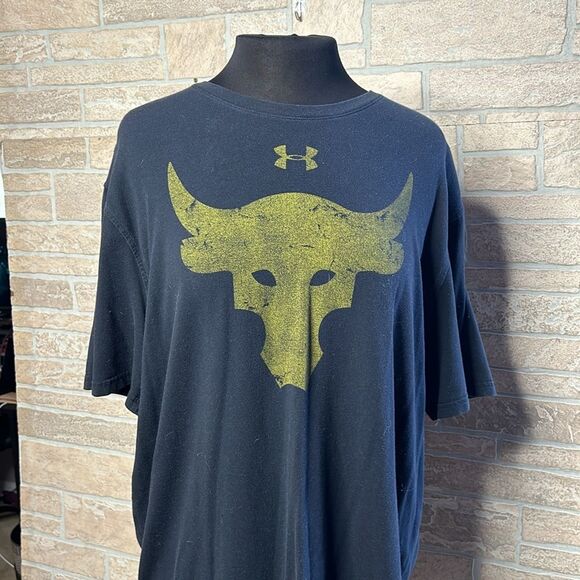 Under Armour The Rock Tee Shirt Size XL Dwayne Johnson - Picture 4 of 6